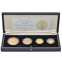 1989 4-coin Sovereign Set