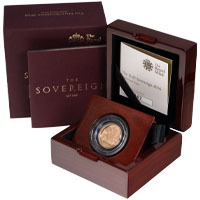 SVH16 2016 Gold Proof Half Sovereign Coin Thumbnail