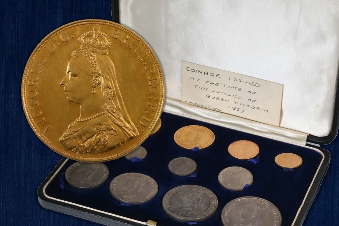 1887 Specimen Set: Queen Victoria’s Golden Jubilee Coinage