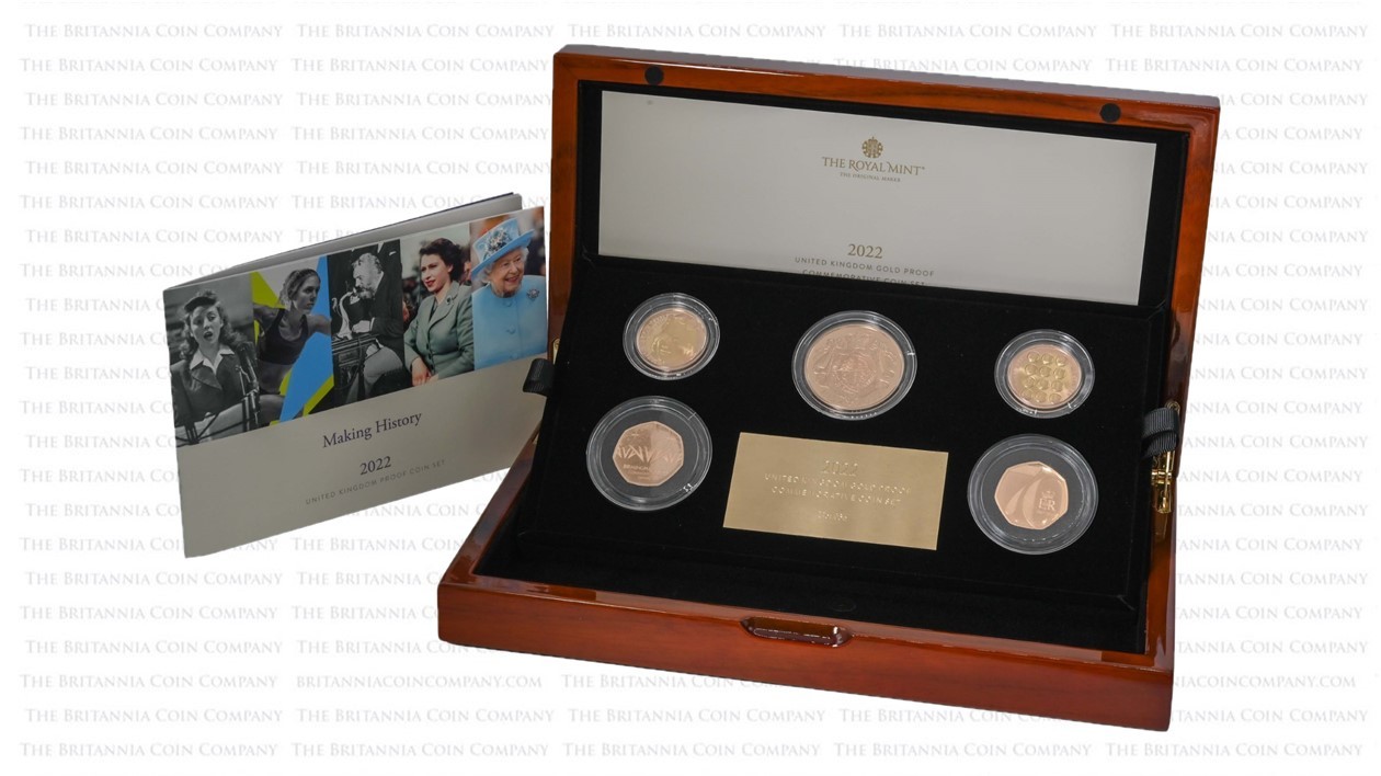 2022 Gold Proof Annual Set Commemorative Coins