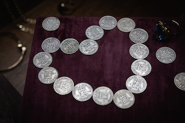 Coin's aren't your typical Valentine's Day gift these days but in the past they were a popular way to show affection.