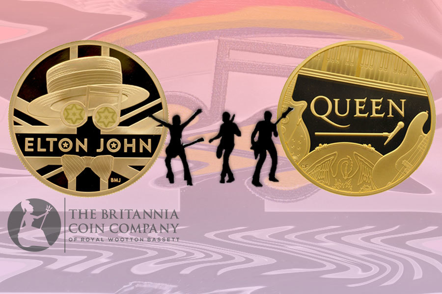Introducing The Royal Mint's Music Legends collection