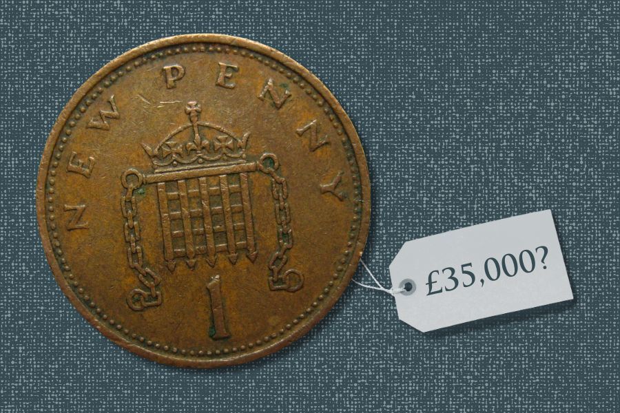 Are 1971 1p Coins Really Worth £35,000 On eBay?
