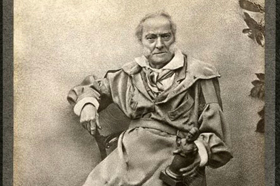 Benedetto Pistrucci as an old man by an unknown photographer.