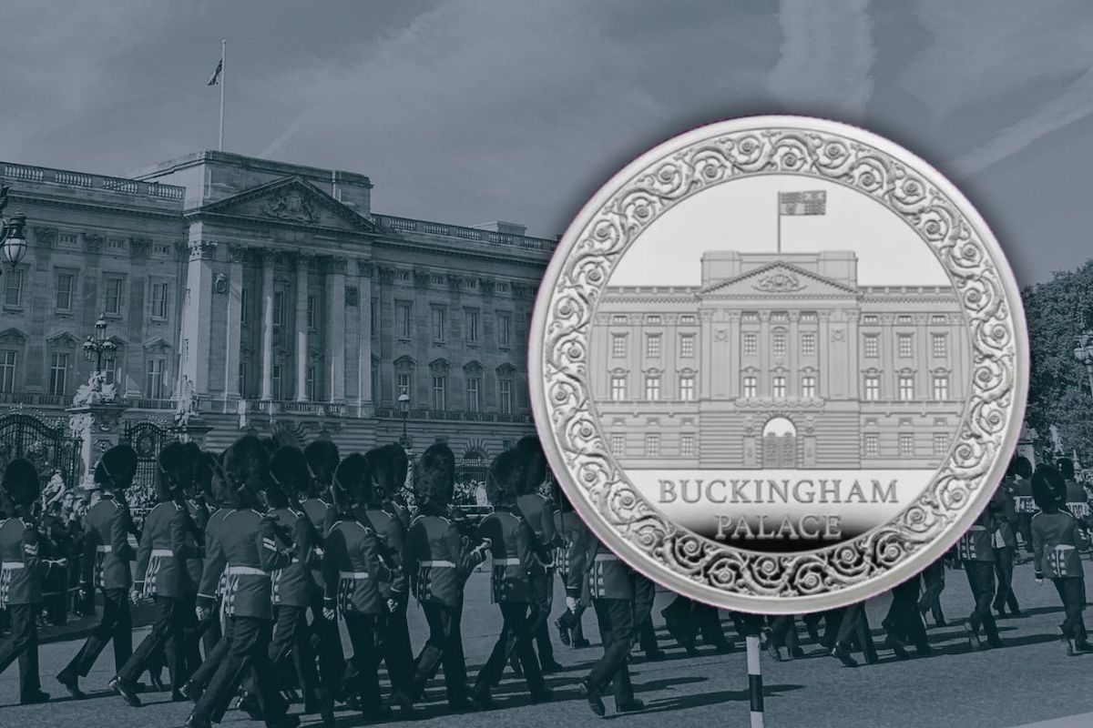Buckingham Palace is King Charles III's official London residence and has now been featured on a 2024 Five Pound coin from The Royal Mint.