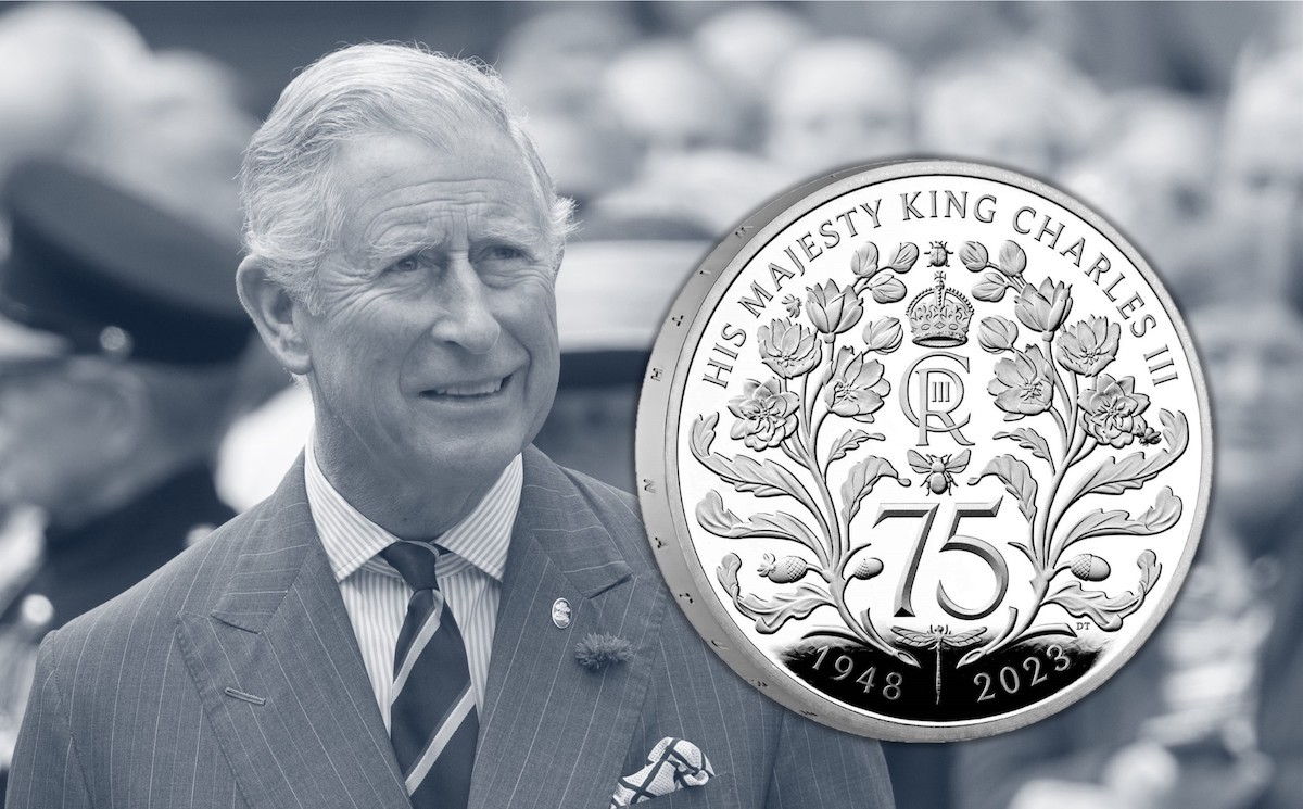 Dan Thorne's 2023 King Charles Birthday £2 coin incorporates bees, a dragonfly and acorns, as well as the royal cypher.