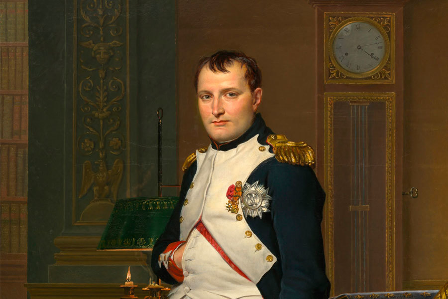 The Emperor Napoleon by Jacques-Louis David