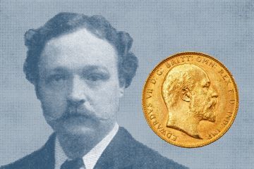 Thumbnail image for article on the designer of Edward VII's coin portrait, George William de Saulles.