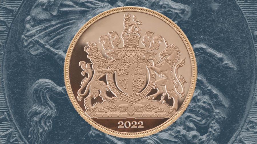 Muck up design idea for the 2022 Gold Proof Sovereign.