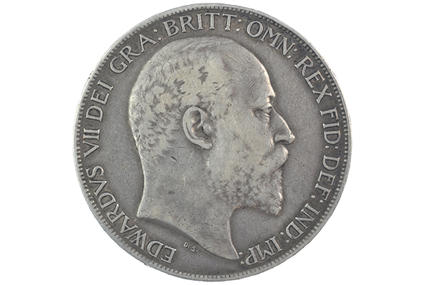 1902 Edward VII Silver Crown (Obverse) [0001CR1902]