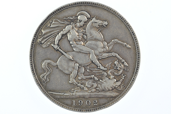 1902 Edward VII Silver Crown (Obverse) [0001CR1902]
