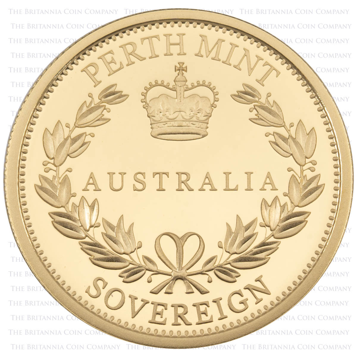 2017 Australian Sovereign Gold Proof Perth Mint Coin Reverse