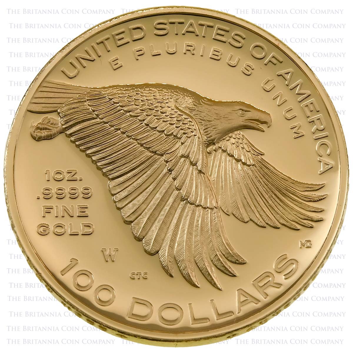 17XA 2017 American Liberty $100 Gold Proof Reverse