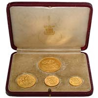 1937 George VI Coronation Gold Proof Sovereign Set Thumbnail