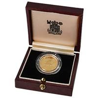 1989 Welsh Gold Sovereign Medallion Thumbnail