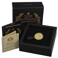 2019 Australia Gold Proof Sovereign $25 Thumbnail