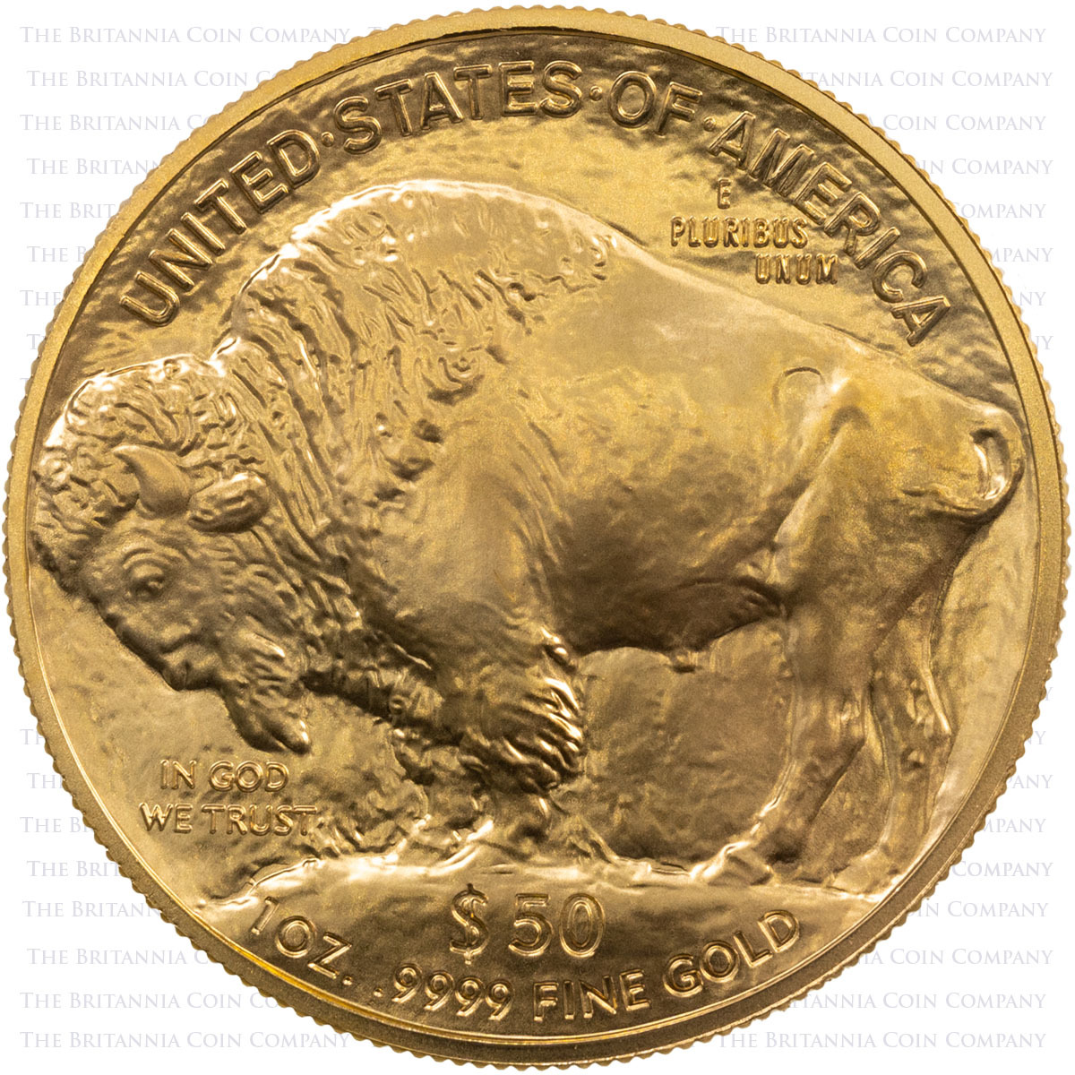 Gold One Ounce American Buffalos Bullion Coins United States (Best Value) Reverse