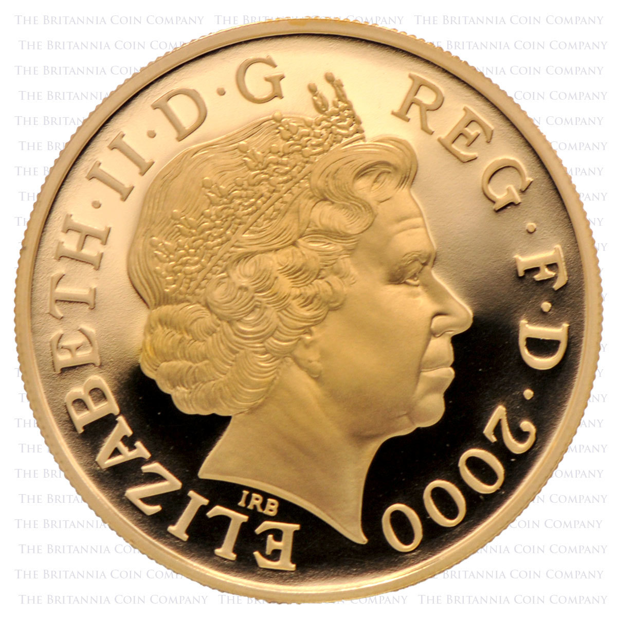 2000-Queen-Mother-Gold-Proof-£5-Centenary-Crown-Obv