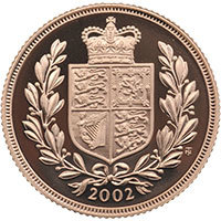 2002 Gold Proof Sovereign