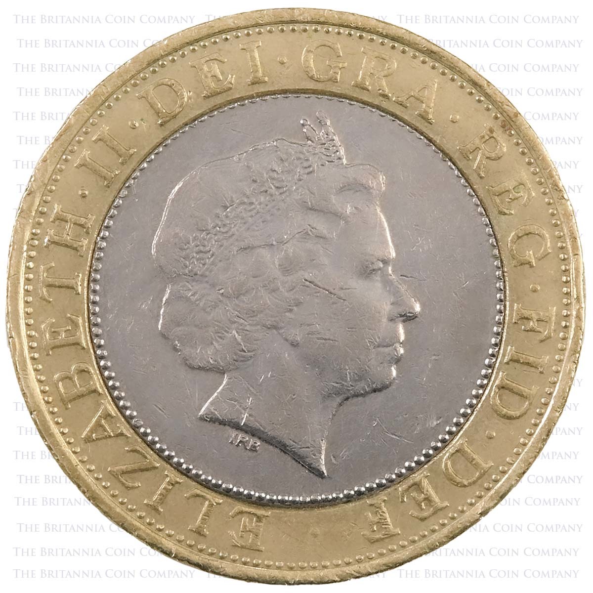 2006 Isambard Kingdom Brunel UK £2 Coin The Man Obverse