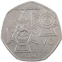 2006 Victoria Cross Medal Circulated Fifty Pence Coin Thumbnail