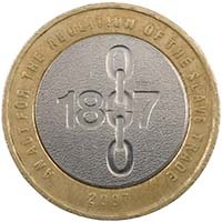2007 Abolition Of The Slave Trade UK £2 Coin Thumbnail