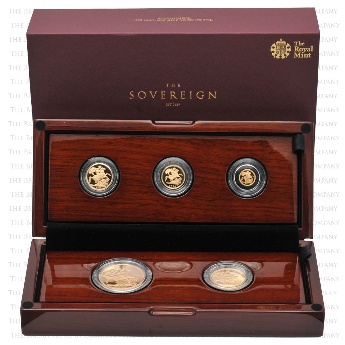 2016 5 Coin Sovereign Set