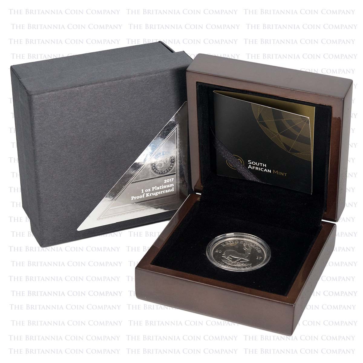 2017 Krugerrand 1 Ounce Platinum Proof Boxed