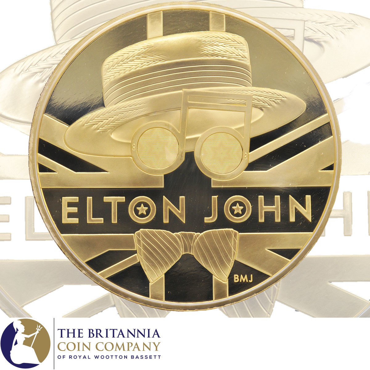 Elton John 2020 UK Kilo Gold Proof Coin