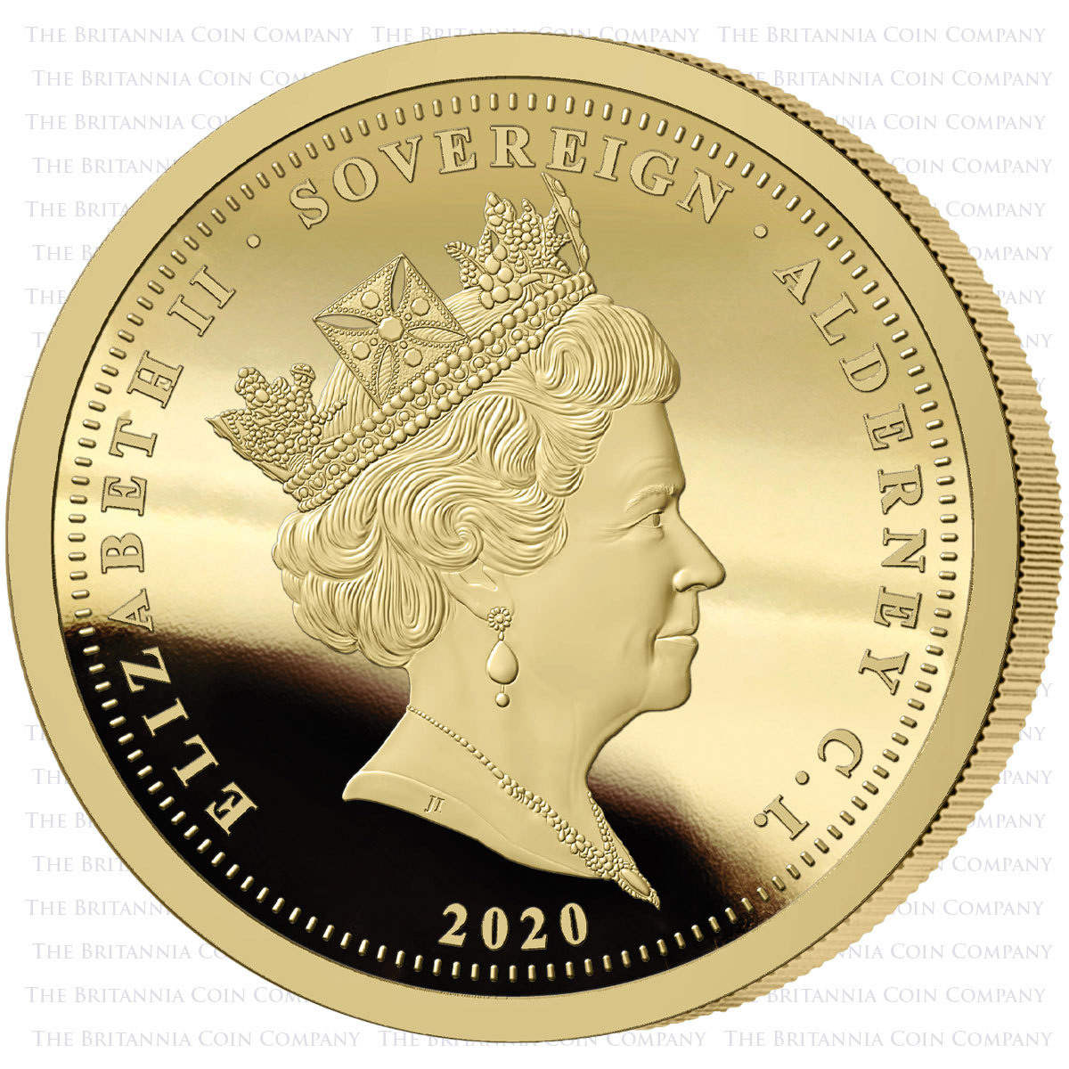 2020 Alderney Three Graces Gold Proof Sovereign
