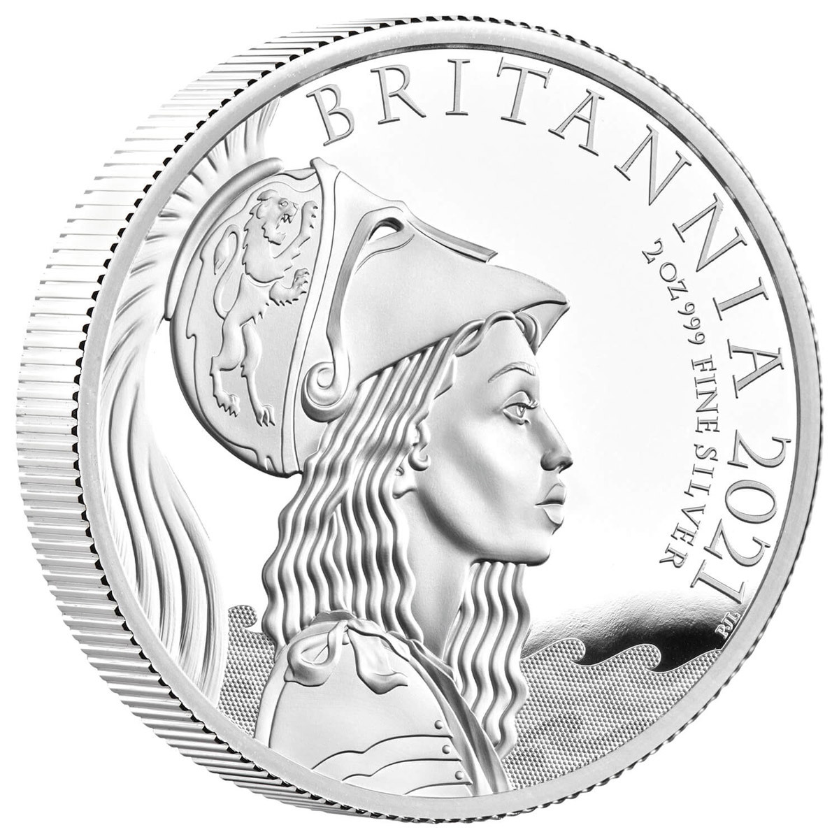 2021 Britannia Premium Exclusive 2oz Silver Proof Coin
