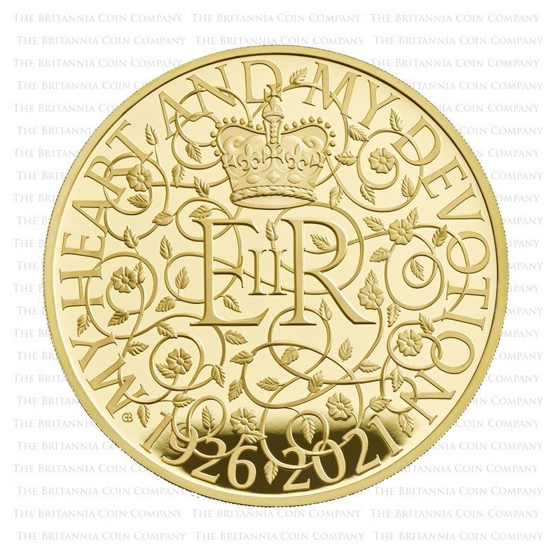 2021 Her Majesty the Queen’s 95th Birthday 1 Kilo Gold Proof Reverse