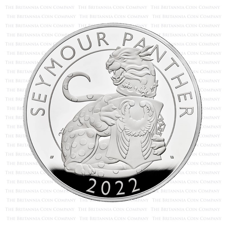2022 Tudor Beasts Seymour Panther Silver Proof Reverse