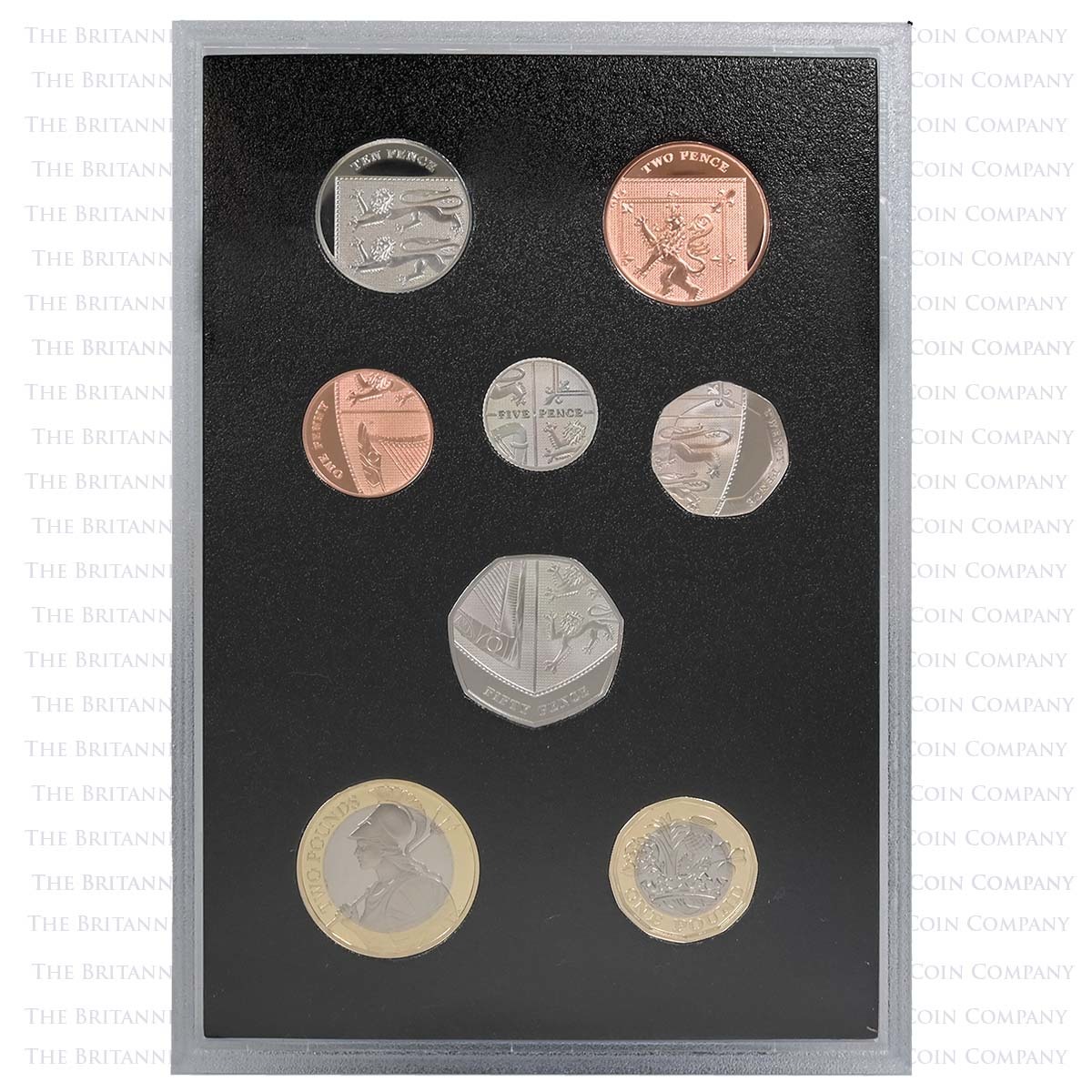 D22COLL 2022 Annual 13 Coin Collectors Proof Set Platinum Jubilee Definitives