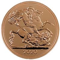 2020 Gold Bullion £2 Double Sovereign Thumbnail