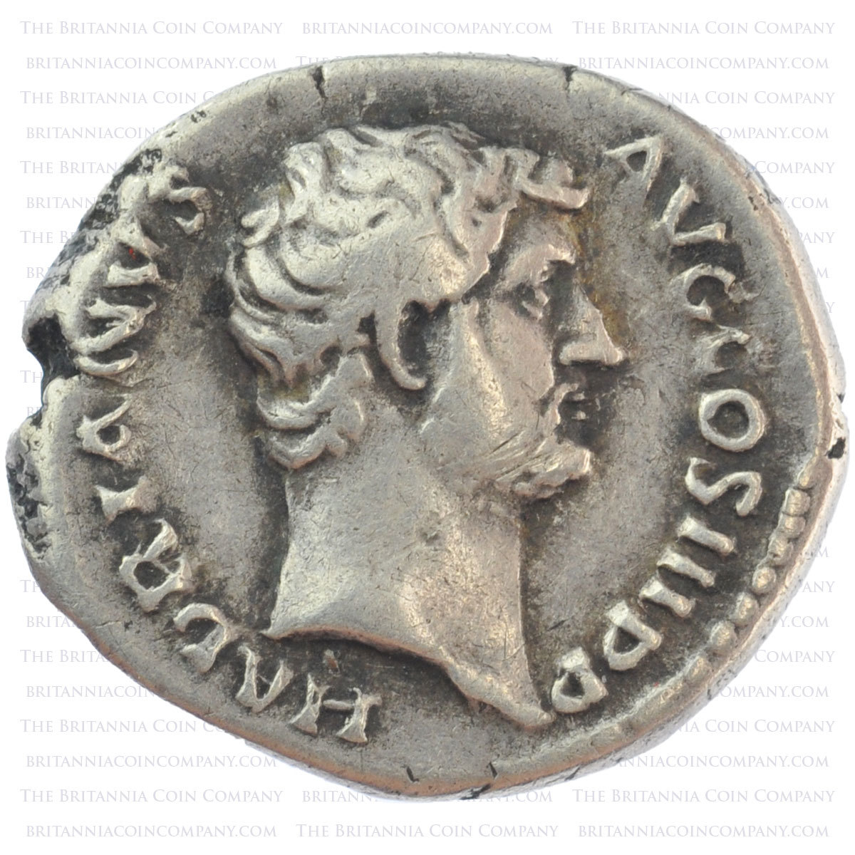 AD 136 Hadrian AR.Denarius ASIA 