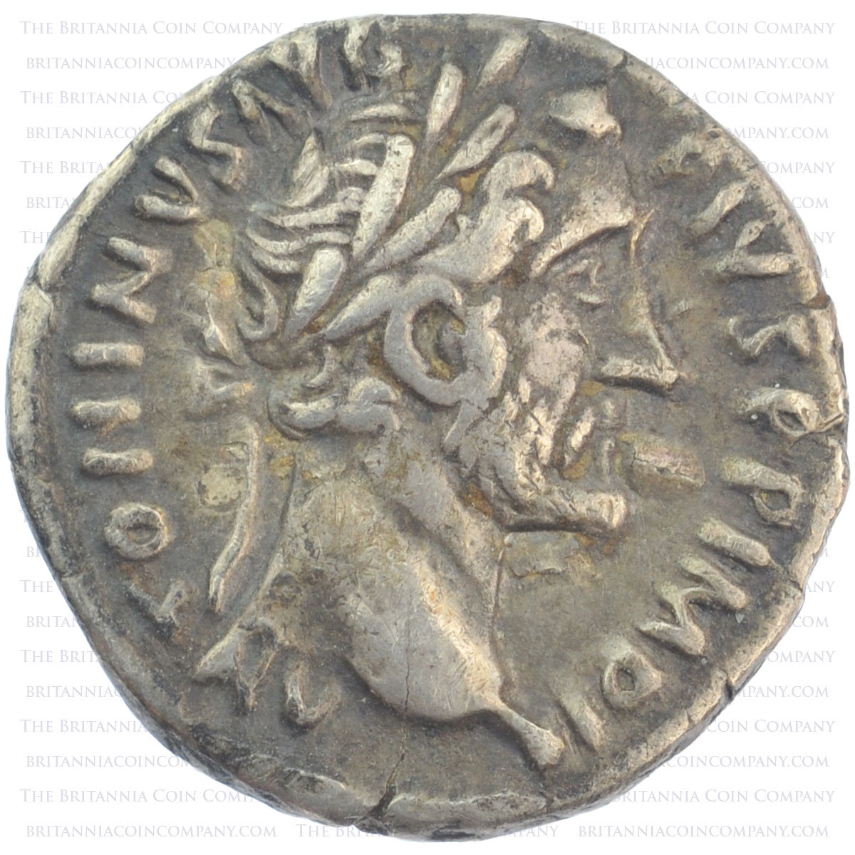 AD 138-161 Antoninus Pius AR Denarius