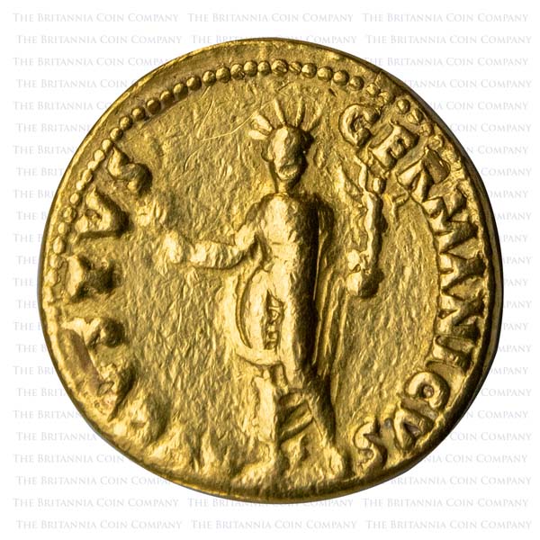 AD 64-65 Nero Aureus Germanicus Reverse
