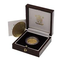 1999 Britannia Quarter Ounce £25 Gold Proof Boxed Thumbnail