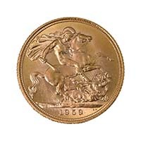 1959 Gold Sovereign