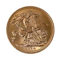 1964 Gold Sovereign