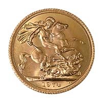1974 Gold Sovereign