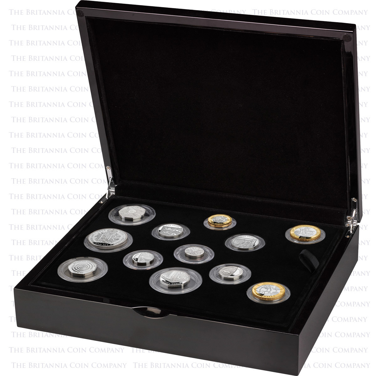 2021 Annual Set : UK Silver Proof Coin Collection