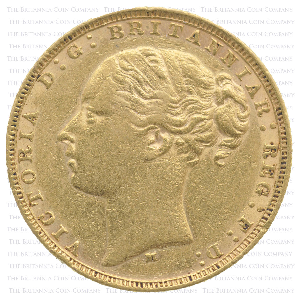 1878M Full Gold Sovereign