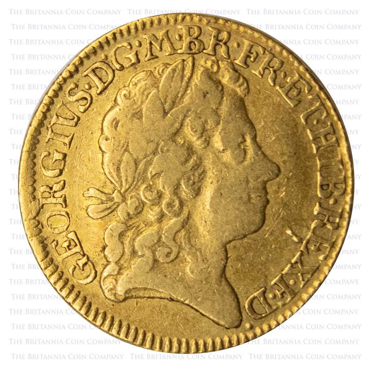 1721 George I Guinea Obverse