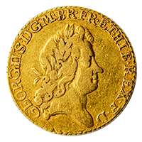 1726 George I Full Gold Guinea Obverse Thumbnail
