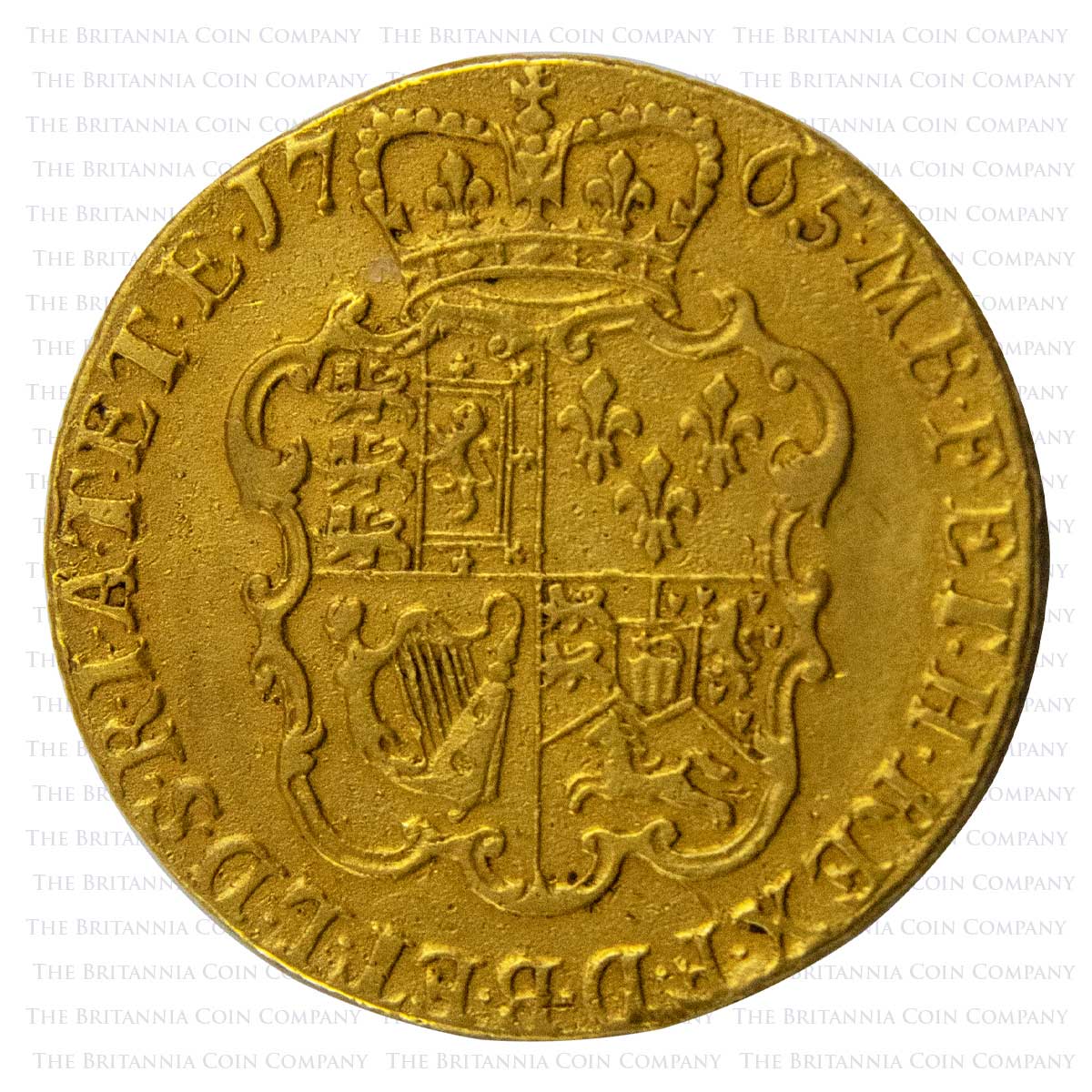 1765 George III Guinea Reverse