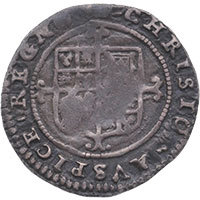 1660-2 Charles II Hammered Silver Twopence MM Crown