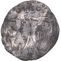 1649-60 Commonwealth Hammered Silver Halfgroat Reverse