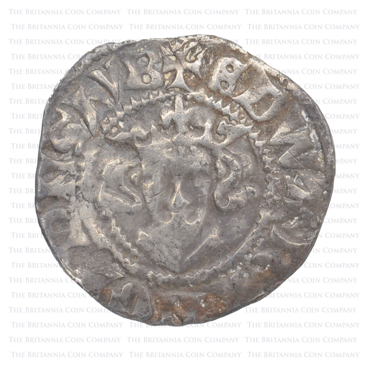 1307-27 Edward II Hammered Silver Penny. London Obverse